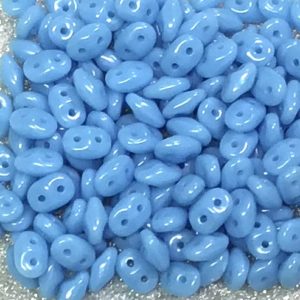 SuperDuo Bead 5x2mm Blue Turquoise